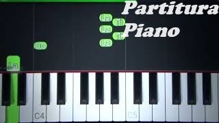 Romaria  Renato Teixeira  Elis Regina  Partitura Tutorial Piano Teclado [upl. by Enihpad]