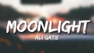 Ali Gatie  Moonlight Lyrics [upl. by Barcroft]