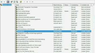 Windows Dienste Teil 4 Teil 1 von 2 [upl. by Herrmann]