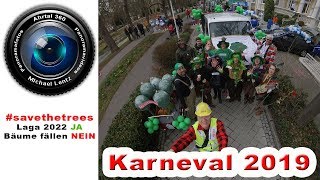 Karneval 2019 mit Ahrtal360 mal schnell durch die Aufstellung des Karnevalszug in Bad Neuenahr [upl. by Lativa914]