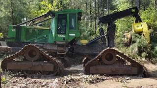 Log Skidder on Steel Tracks [upl. by Fife]