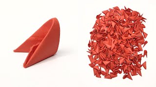 How to make modules for 3D origami  FULL INSTRUCTIONS of modular origami [upl. by Aissert747]