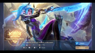 19 kills karina highlights 🔥 mobilelegends karinaml mlbb [upl. by Aelat836]