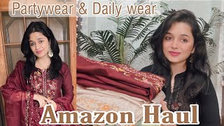 Best Amazon Partywear And Daily Wear Kurta Set Amazon Haul The Touchupgirl [upl. by Lareena456]