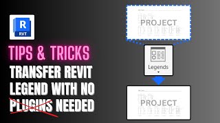 Revit Tips amp Tricks  Transfer Revit Legend with No Plugins Needed [upl. by Illib42]