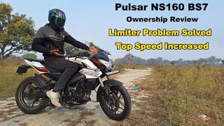 Bajaj Pulsar NS160 Bs7 Detailed Ownership Review After 1 Year  Limiter Problem Solved [upl. by Enneicul]