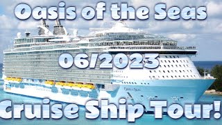 Oasis of the Seas  Full Walkthrough Ship Tour  New 4k 2024 Video  Royal Caribbean Cruise Line [upl. by Annai502]