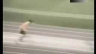 400m runner celebrates too early [upl. by Farnham]