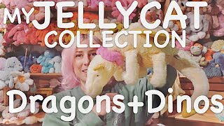 💚My Jellycat Collection Dragons and Dinos💚 [upl. by Dewar]