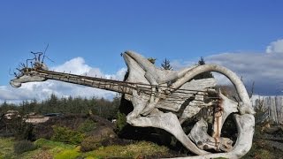 Amazing Driftwood Sculptures by Jeffro Uitto [upl. by Euqinim]