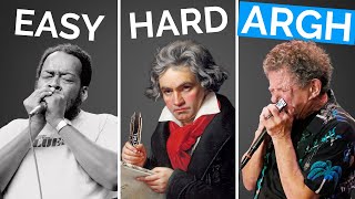 10 Songs That Taught Me Harmonica Easy to Hard [upl. by Fugere]