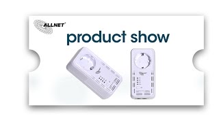 ALL1681205 Powerline Adapter Productshow  ALLNET [upl. by Olrak]