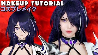 ☆ Acheron Cosplay Makeup Tutorial Honkai Star Rail ☆ [upl. by Boffa237]