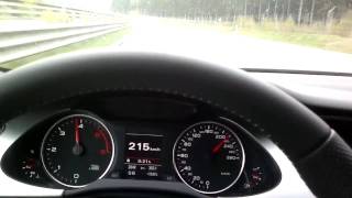 Testdrive Audi A4 Quattro 30 TDi V6 [upl. by Saraann]