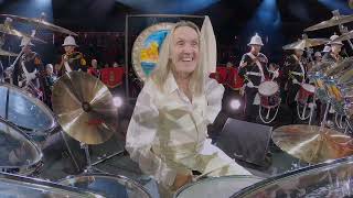 The Maiden Legacy feat Nicko McBrain  The Bands of HM Royal Marines [upl. by Einallem]