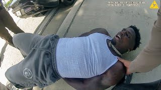 MiamiDade police release bodycam footage of Tyreek Hill being handcuffed and detained [upl. by Xonel]