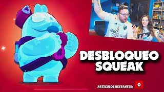 MyYes ME CONSIGUE el NUEVO BRAWLER SQUEAK en BRAWL STARS [upl. by Hplodur854]