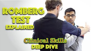 Romberg Test  Proprioception Exam Explained  Clinical Skills Deep Dive  Dr Gill [upl. by Ayala]