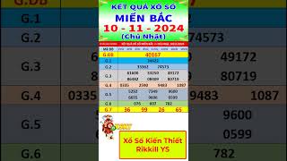 Xổ số miền bắc hôm nay ngày 10112024  KQXS Thái Bình  XS Miền Bắc  XSMB  KQXSMB shorts [upl. by Annagroeg850]