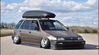 Slammed static Honda Civic wagon [upl. by Courtland]