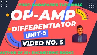 OPAMP DIFFERENTIATOR [upl. by Madox526]