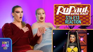 RuPauls Drag Race S16E13 REACTION  DONT DRAG US [upl. by Osner]