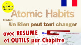 ATOMIC HABITS  Livre audio complet français RÉSUMÉ et OUTILS traduit UN RIEN PEU TOUT CHANGER [upl. by Burra]