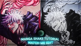 Manga Shake Tutorial Alight Motion Preset [upl. by Kirsteni]