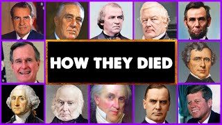 How Every US Presidents Died Age of Death  Legacy Memoriam [upl. by Araid248]