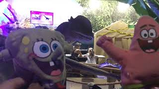 SpongeBob and Patrick go to Pangaea Land of the Dinosaurs at the Arizona Boardwalk [upl. by Eenram]