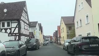 Driving Vlog  Wasserlos  Alzenau  Germany City  2024 [upl. by Josy]