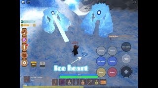 How to get ice heart in Ro wizard and how to kill the ice golem roblox redcap787 [upl. by Thecla]