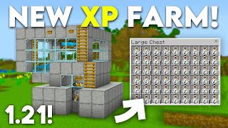 Fastest XP Farm In Minecraft Bedrock 121 30 LEVELS In 10 SECSPS5XBOXPC SWITCHMCPE [upl. by Aivat]