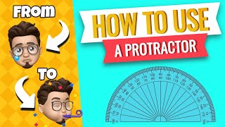 Measuring Angles with a Protractor  FULL LESSON PRACTICE PROBLEMS AND SOLUTIONS [upl. by Maximo180]