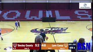 High School Boys Basketball  Owsley County Owls vs Lynn Camp Wildcats  02082024 [upl. by Ary]