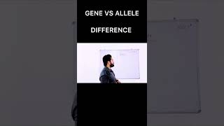 Gene vs allele difference shorts viral trending genetics music biology youtubeshorts [upl. by Erastus]