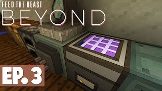 FTB Beyond  New Base amp Early Game Applied Energistics 2 3 Modded Survival [upl. by Leugim]