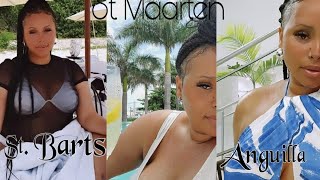 Pt1 3 countries One trip St Barts St Maarten Anguilla Island All inclusive resort Caribbean [upl. by Grizel]