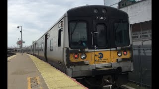 Long Island Railroad On Board M7 LIRR From Far Rockaway to Atlantic Terminal Brooklyn [upl. by Valdas]