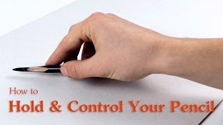 How to Hold and Control Your Pencil [upl. by Hoseia]