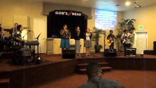 GODS NOT DEAD JUNIOR SERVICE IN REDLANDS APOSTOLIC CH [upl. by Eeluj]