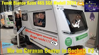 Fendt Bianco Activ 465 SGE Modell 2024 im Caravan Center Bocholt Wohnmobil Camper Van für Familie 3 [upl. by Ardnaeel]