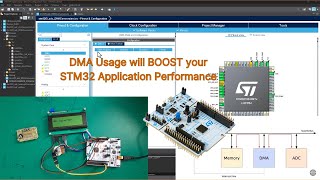 11 How to configure stm32 adc using DMA Conversion [upl. by Lasyrc]