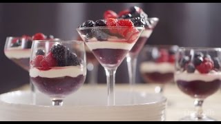 Mixed Berry Cheesecake Coupes By Driscolls® Berries [upl. by Alliber]