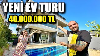 VİLLAYA TAŞINDIK  YENİ EVİMİZ [upl. by Driscoll817]