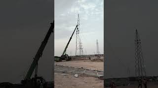 Substation Tower Structure Process [upl. by Eibreh]