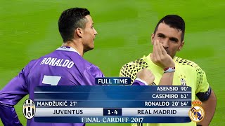 The Day Cristiano Ronaldo Destroyed Gigi Buffoon [upl. by Noryak]