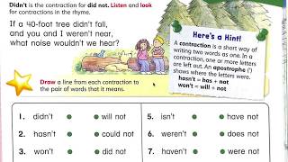 Contractions for Grade 2 [upl. by Alita]