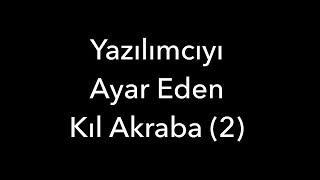 Yazılımcıyı Ayar Eden Kıl Akraba 2 [upl. by Baudoin316]