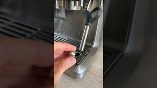 How to unscrew and replace your steam wand tip on your BrevilleSage Barista Express [upl. by Fakieh790]